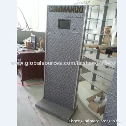 Display equipment with LCD and LED lights